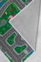 Conceptum Alfombra para Pasillo 100 x 150 cm Multicolor